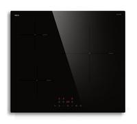 Plaque de cuisson à induction encastrable - STARCHARTS - 3 feux 6680W - Fonction Boost - Verre Italy ILVA - Verrouillage enfant