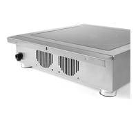 Plaque de cuisson à induction - Hendi - 3500 D XL - 3500 W - Gris - 59 cm