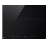 LG Plaque de cuisson à induction encastrable 60cm 3 foyers 1 zone flex Design élégant et épuré| puissance maximale de 3,7 kW - CBIZ2432B
