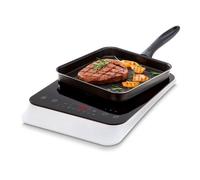 MEDION MD 18490 - Plaque à induction - 2000 W - 10 niveaux de température - 8 programmes automatiques - Noir