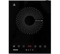 Plaque Induction SCP 3601GY 2000W Commande Tactile Céramique Noir