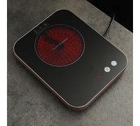 Plaque de cuisson à induction simple 800 W, avec capteur à écran tactile LCD, fonction d'arrêt automatique, économie d'énergie à température constante, pour faire bouillir de l'eau, préparer du thé et