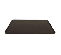 Plaque de cuisson antiadhésive - 2 tailles - Schneider - Marron - l325- L530- P530- h10- Aluminium