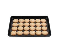 Plaque de cuisson antiadhésive - 60 x 40 x 4,6 cm - En alliage d'aluminium - Résistant à la chaleur jusqu'à 250 °C - Plaque de four rectangulaire - Pour pâtisserie, cuisine et service