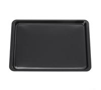 Plaque de cuisson antiadhésive de qualité supérieure en acier au carbone pour biscuits, pain, gâteau pour four, 37 x 25,5 x 1,5 cm, noir doré