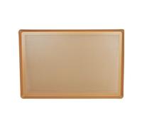 Plaque de cuisson antiadhésive robuste de 60 x 40 cm pour rôtir et griller au four avec bords renforcés anodisés