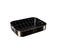 Plaque de cuisson avec grille 41,5 x 32 cm BERLINGER HAUS Noir brillant BH-7849