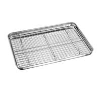 Plaque de cuisson avec grille de refroidissement grand modèle 40 x 30 cm