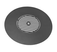 Farmcook Plaque de cuisson ronde Cookking 222305 en acier Ø 82 cm - grille centrale, 4 anses