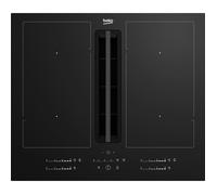 Plaque de cuisson avec hotte intégrée Beko HIXI64701UP