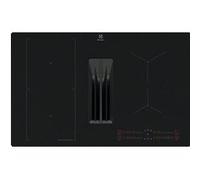 Plaque de cuisson avec hotte intégrée Electrolux KCC83443CZ SaphirMatt Noir mat