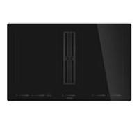 Plaque de cuisson avec hotte intégrée Smeg HOBD682D2 Noir Noir G
