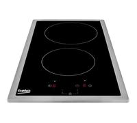 Beko HDMC32400TX plaque Acier inoxydable Intégré 30 cm Céramique 2 zone(s)