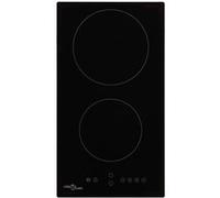 vidaXL Plaque de cuisson Céramique 2 brûleurs Contrôle tactile 3000 W 50783