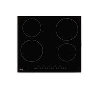 vidaXL Plaque de cuisson Céramique 4 brûleurs Contrôle tactile 6000 W 50784