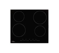 Plaque de cuisson Céramique 4 brûleurs Contrôle tactile 6000 W 50784