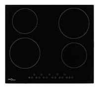 vidaXL Plaque de cuisson Céramique 4 brûleurs Contrôle tactile 6000 W 50784
