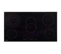 Plaque de cuisson Céramique 5 brûleurs Contrôle tactile 8500 W