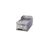 Plaque de Cuisson Chrome Lisse - Unité Simple - Profondeur de 90cm - Electrique -