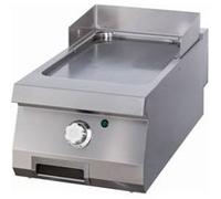 Plaque de Cuisson Chrome Lisse - Unité Simple - Profondeur de 90cm - Électrique - Maxima