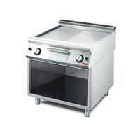 Plaque de cuisson chromée à gaz - Gastro M