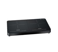 Severin - Plaque de cuisson induction 2 zones Ø22 cm - Vitrocéramique mate - Écran tactile