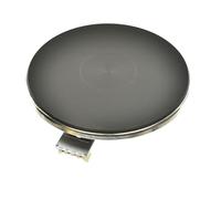 Plaque de cuisson EGO 12.22453.199, 18.22453.002, Whirlpool 483286000464, Electrolux 0K0329, 0K9940, ø 220 mm, puissance 2000 W, tension 230 V, connexion 4 bornes à vis, pour Giga C4P, Lotus CFM-8EM