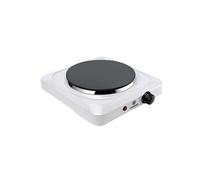 Plaque de Cuisson Electrique 1500W 5 Niveaux de Température Blanc
