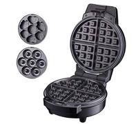 Plaque De Cuisson éLectrique 3 en 1 pour Beignets, Sandwichs, Dorayaki Et Autres Gourmandises, Chauffage Double Face, Surface AntiadhéSive, 600 W