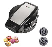 Plaque De Cuisson éLectrique 3 en 1 pour Beignets, Sandwichs, Dorayaki Et Autres Gourmandises, Chauffage Double Face, Surface AntiadhéSive, 600 W