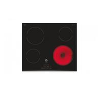 3EB720LR vitrocéramique - noir - vitrocéramique - avec avant biseauté