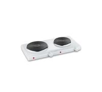 Severin Plaque de cuisson électrique double DK 1042 – 2 500 W, réglage continu, blanc