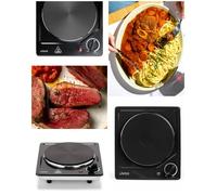 Plaque de cuisson électrique encastrable - LIVOO - 1 foyer - 1500 W - Ø 18,5 cm - Inox