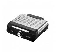 Plaque de cuisson électrique Grill avec couvercle 36x26cm 2200W Acier Inoxydable Swiss Haus SH-TG22