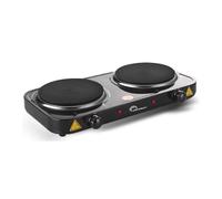 Plaque de cuisson électrique Little Balance 8857 2 foyers 2000W Ø155 mm Noir