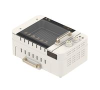 Plaque de Cuisson éLectrique, Machine à Brochettes Rotative Automatique Multifonctionnelle, Poêle à Gril éLectrique Domestique, pour Cuisine, Extérieur, Camping