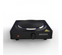 Plaque de cuisson Electrique posable - 1 Feux - 1000W (1x Ø 155 cm) - Noir