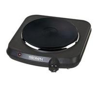 Plaque de Cuisson électrique posable 1500W TRIOMPH - 1 foyer - Noir Noir
