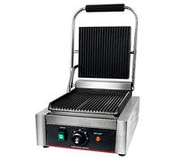 Plaque de cuisson électrique professionnelle 1800 W - Pour gril de contact - 0 à 300 °C.