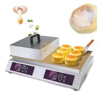 Plaque de cuisson électrique professionnelle, appareil à dorayaki, machine à soufflés avec plaque chauffante en cuivre, for la cuisine domestique, les restaurants, les boulangeries et les snacks.