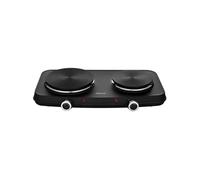 Sencor Plaque de cuisson électrique SCP 2254BK-EUE4 2500 W 2 foyers Noir