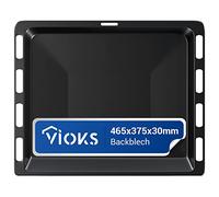 Plaque de cuisson émaillée pour four en acier inoxydable Bosch 00662999 662999 662999 Plaque de cuisson antirouille Noir 465 x 375 x 30 mm