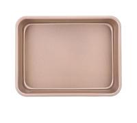 Plaque de cuisson en acier au carbone, 2 pièces, plaque de cuisson rectangulaire antiadhésive, plaque de four multifonctionnelle Portable for petits gâteaux Pour GâTeaux(M)