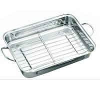 PLAQUE DE CUISSON EN ACIER AVEC GRILLE 35 cm KH-1377
