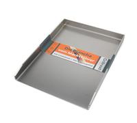 Plaque de cuisson en acier inoxydable - Plancha - 43,5 x 33 cm - Pour Broil King Baron