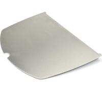 Plaque de cuisson en acier inoxydable | Plancha adaptée à Weber Q200/2000 - remplace une moitié de grille - extra massive