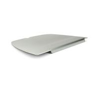 Plaque de cuisson en acier inoxydable | Plancha adaptée au Napoleon Travel Q - remplace la moitié gauche de la grille de cuisson - extra massive