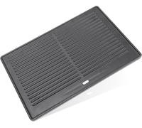 Plaque de cuisson en fonte - 41,5 x 27,5 cm - Pour barbecue au charbon de bois Tepro Toronto, TAINO Hero XL, Activa Angular