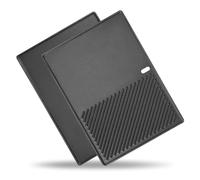 Plaque de cuisson en fonte 43,5 x 31,5 cm pour Landmann Triton 3 et 4 brûleurs, Enders Monroe PRO 4, Enders Boston 4, Enders Boston 6, Broil King Baron, Crown, plancha en fonte, 1 paquet