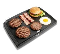 Plaque de cuisson en fonte massive de 38,6 x 24 cm pour barbecue électrique Weber Pulse 2000
